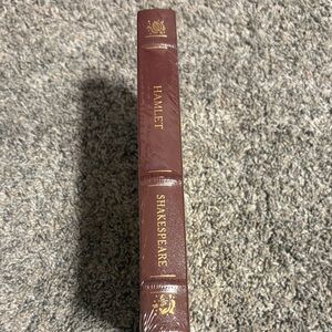 Hamlet by Shakespeare Decorative Burgundy Book